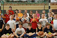 Bild: Handball-Oster-Camp. NNZ-City Scout on Tour