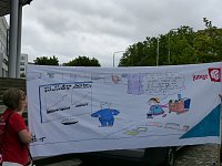 Bild: Protest der Besch&auml;ftigten