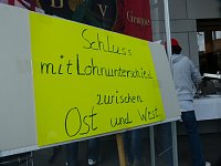 Bild: Protest der Besch&auml;ftigten