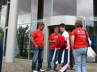 Bild: Protest der Besch&auml;ftigten