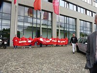 Bild: Protest der Besch&auml;ftigten