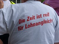 Bild: Protest der Besch&auml;ftigten
