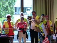 Bild: Protest der Besch&auml;ftigten