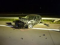 Bild: Unfall an der Anschlussstelle Nordhausen-west