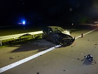 Bild: Unfall an der Anschlussstelle Nordhausen-west