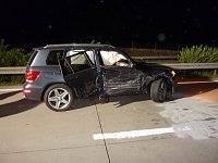 Bild: Unfall an der Anschlussstelle Nordhausen-west