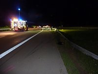 Bild: Unfall an der Anschlussstelle Nordhausen-west