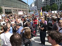Demo in Berlin für die Pressefreiheit Bild: Demo in Berlin für die Pressefreiheit