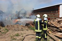 Feuer in Freienhagen Bild: Feuer in Freienhagen