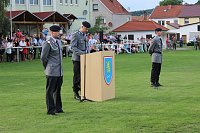 Bild: Feierliche Vereidigung in Berka