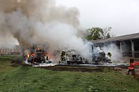 Bild: Brand in G&uuml;nterode