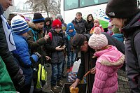 Bild: Eichsfelder Sternsinger zum Empfang in der Staatskanzlei