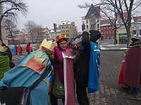 Bild: Eichsfelder Sternsinger zum Empfang in der Staatskanzlei