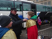 Bild: Eichsfelder Sternsinger zum Empfang in der Staatskanzlei
