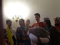 Bild: Eichsfelder Sternsinger zum Empfang in der Staatskanzlei