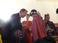 Bild: Eichsfelder Sternsinger zum Empfang in der Staatskanzlei