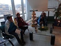Bild: Eichsfelder Sternsinger zum Empfang in der Staatskanzlei