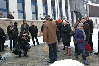 Bild: Richtfest auf Burg Scharfenstein