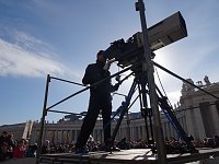 Bild: Pater Pio Gebetsgruppen beim Papst in Rom