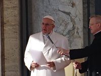 Bild: Pater Pio Gebetsgruppen beim Papst in Rom