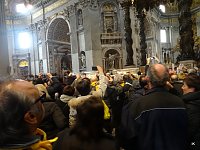 Bild: Pater Pio Gebetsgruppen beim Papst in Rom