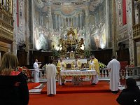 Bild: Pater Pio Gebetsgruppen beim Papst in Rom