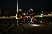 Bild: Erdfall auf dem Katastrophenschutzgel&auml;nde