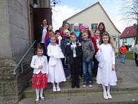 Bild: Kommunion in Beuren - Dankandacht in Leinefelde