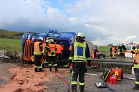 Bild: Unfall auf der A 38