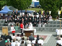 Bild: Gottesdienst beim Stadtfest