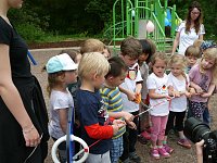 Bild: Einweihung Spielplatz Heinestra&szlig;e
