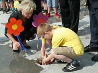 Bild: Grundsteinlegung in Worbis