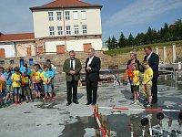 Bild: Grundsteinlegung in Worbis