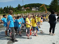 Bild: Grundsteinlegung in Worbis