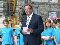 Bild: Grundsteinlegung in Worbis