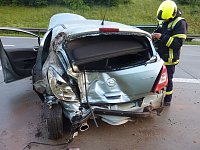 Bild: Unfall auf der Autobahn