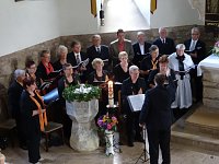 Bild: Neuweihung der Orgel, 350 Jahre Kirche in Kaltohmfeld