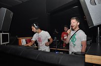 Musik und Handys in der Webe Bild: Musik und Handys in der Webe