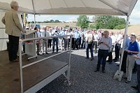 Bild: Grundstein f&uuml;r Ortsumfahrung Mackenrode gelegt