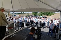 Bild: Grundstein f&uuml;r Ortsumfahrung Mackenrode gelegt