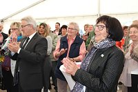 Bild: Mit Festakt schiefer Turm als gerettet gefeiert