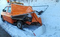 Auf Schilderwagen aufgefahren Bild: Auf Schilderwagen aufgefahren