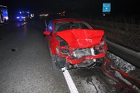 Trotz Blaulicht - Autobahnpolizei wurde in Unfall verwickelt Bild: Trotz Blaulicht - Autobahnpolizei wurde in Unfall verwickelt