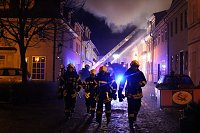 Großbrand in der Marktstraße Bild: Großbrand in der Marktstraße