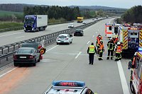 Bild: Sechs Verletzte bei Unfall