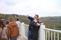 Bild: Titan RT - die l&auml;ngste Fu&szlig;g&auml;ngerh&auml;ngebr&uuml;cke der Welt wurde heute im Harz er&ouml;ffnet