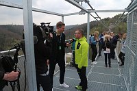Bild: Titan RT - die l&auml;ngste Fu&szlig;g&auml;ngerh&auml;ngebr&uuml;cke der Welt wurde heute im Harz er&ouml;ffnet