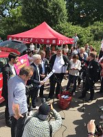 Bild: 50 Demonstranten kamen aus dem Landkreis Nordhausen