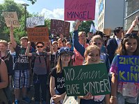 Bild: 50 Demonstranten kamen aus dem Landkreis Nordhausen