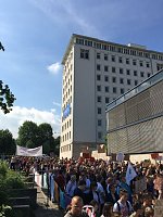 Bild: 50 Demonstranten kamen aus dem Landkreis Nordhausen